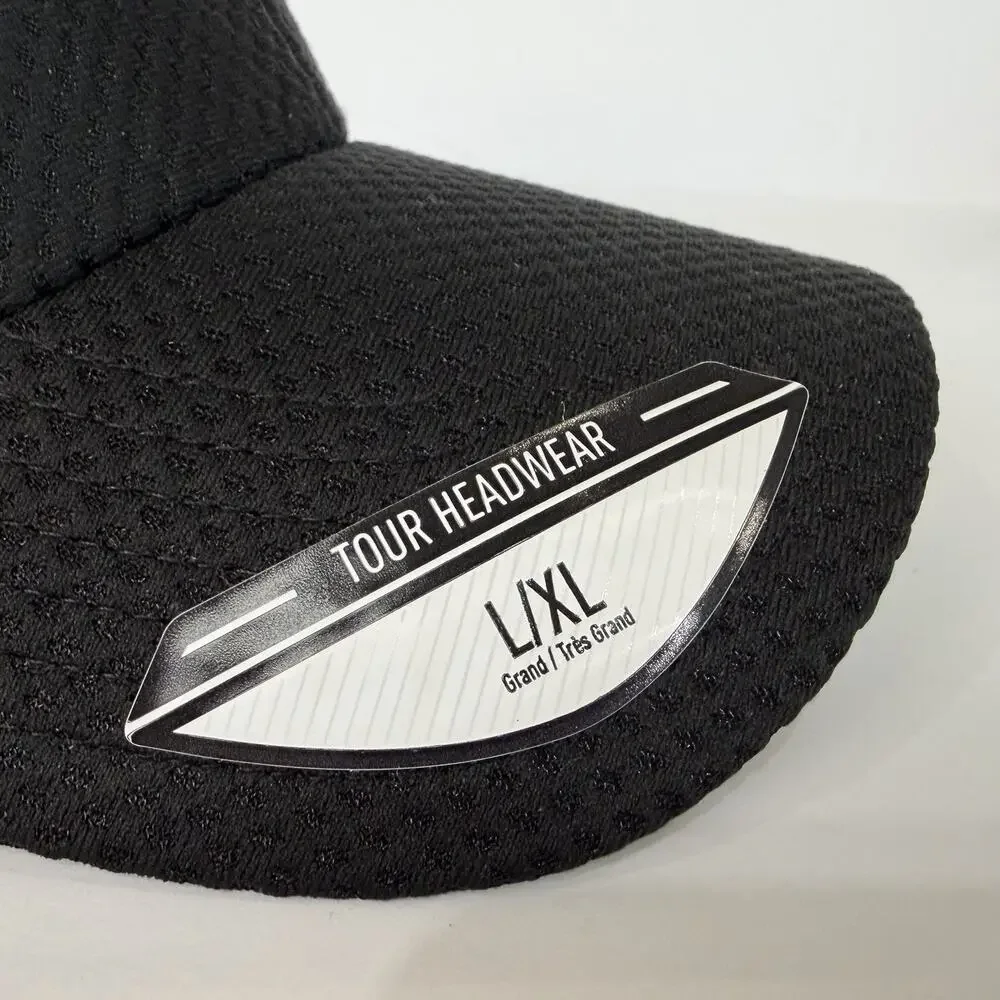 NWT TaylorMade Mens Black Golf M1 PSi A-Flex Stretched Fitted Hat Size L/XL